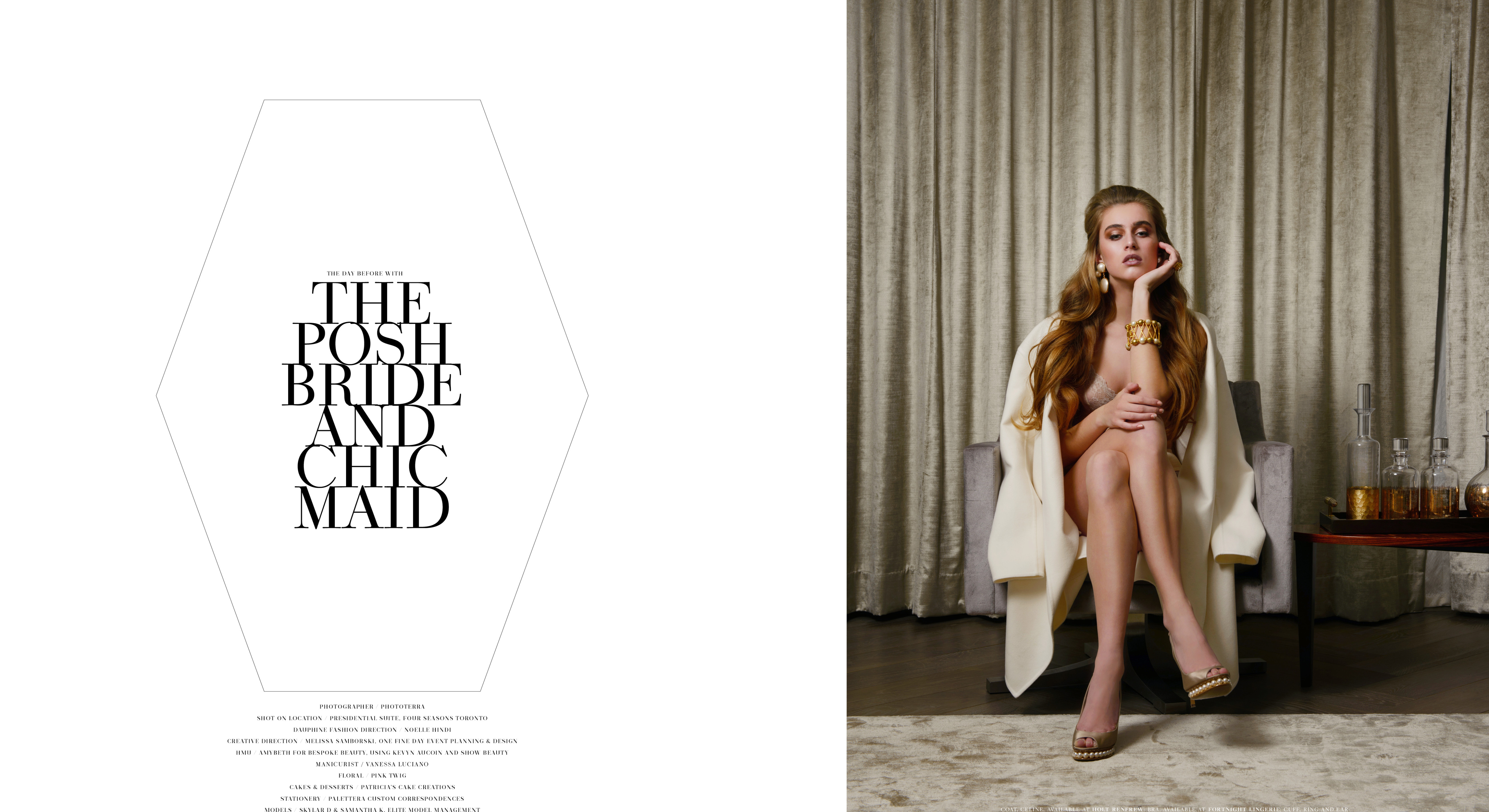 The Posh Bride & Chic Maid Editorial